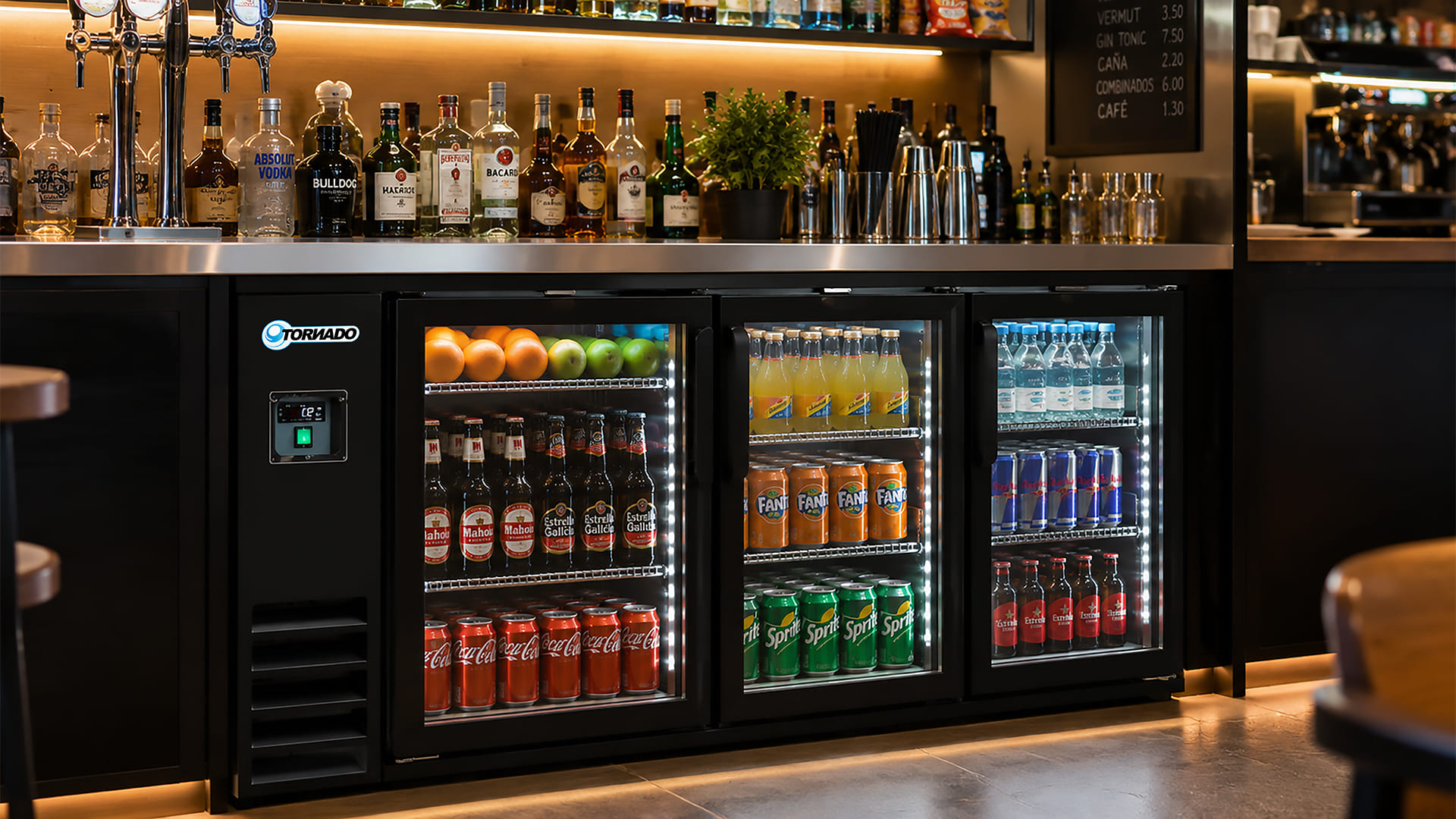 Vitrinas & Back Bar